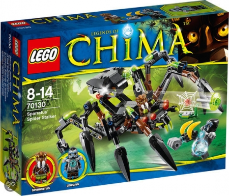 Klocki Pajęczy Ścigacz Sparratusa Lego Chima 70130