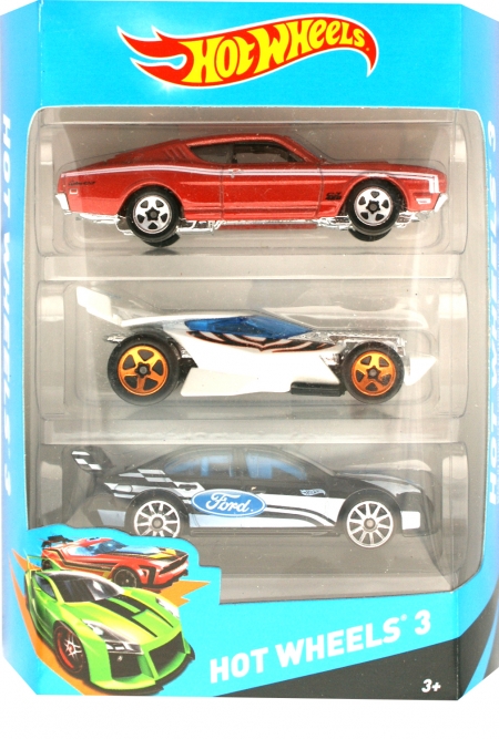 Zestaw 3 resoraków Hot Wheels K5904 nr 5