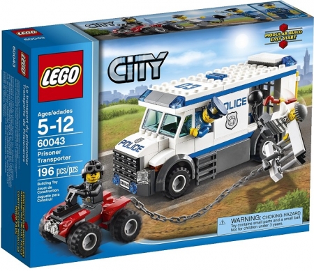 Klocki Furgonetka Policyjna Lego City 60043