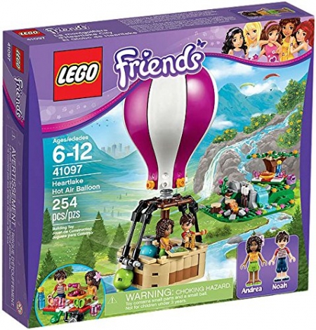 Klocki Balon z Heartlake Lego Friends 41097 + Gratis - Świątynia tygrysa 41042