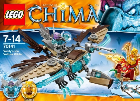 Klocki Lodowy Szybowiec Vardy-ego Lego Legends of Chima 70141