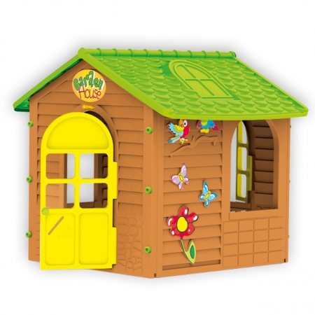 Duży Domek ogrodowy do zabawy Garden House Mochtoys 10<span class=hidden_cl>[zasłonięte]</span> 122x120x120