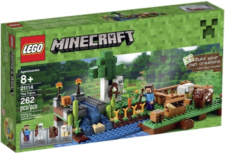 Klocki Farma Lego Minecraft 21114