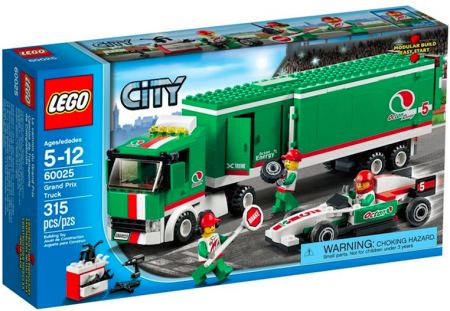Klocki Ciężarówka ekipy wyścigowej Lego City 60025