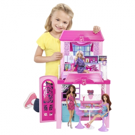 Wakacyjny domek Barbie Mattel X7945  z Akcesoriami