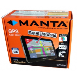 Nawigacja Manta GPS520 - 4GB Mapa Świata 