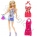 Barbie Fashionistas Modnisie - Barbie + 2 Ubranka W3898 X9136