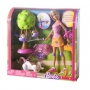 Mattel Lalka Barbie Na Rolkach Z Pieskami N7651