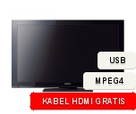 TV LCD 40'' Sony KDL-40BX420 MPEG4 Full HD USB