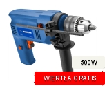 Wiertarka udarowa Heston 53HG502 500W + Wiertła Gratis