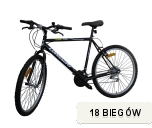 Rower górski  26'' NSS 1100 Longway Męski Czarny