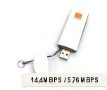 Modem Option iCON 505M Biały USB 14.4/5.76 Mbps