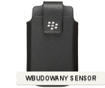 Pokrowiec skórzany do Blackberry 9800 Torch Czarny
