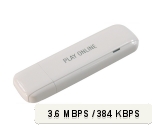 Modem Huawei E156g Micro SD biały logo Play Online