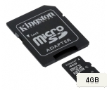 Karta pamięci Kingston MicroSD 4GB