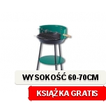 Grill okrągły - z Rożnem i Szpikulcem + Gratis