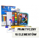 Zestaw  Plecak + Artykuły Szkolne 15 elem. (nr.2) 