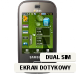 Samsung B5722 Brązowy Dual Sim
