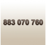 Numer telefonu 883 070 760 - łatwy do zapamiętania