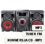 Miniwieża LG RAD114 USB MP3