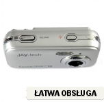 Aparat fotograficzny Jay-Tech SpeedShot C8 srebrny