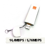 Modem Option iCON 505M Biały USB 14.4/5.76 Mbps