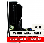 Xbox360 Slim 4GB + Kabel HDMI