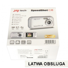 Aparat fotograficzny Jay-Tech SpeedShot C8 srebrny
