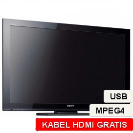 TV LCD 40'' Sony KDL-40BX420 MPEG4 Full HD USB