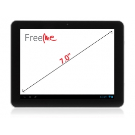 Tablet Lark  FreeMe X2 7.2  4GB 2x1.0GHz Android 4.2.2 Czerwony