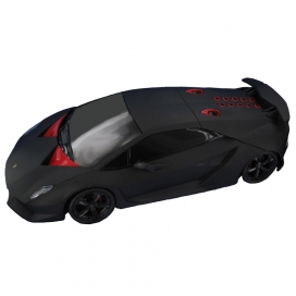 Auto zdalnie sterowane R/C Lamborghini Sesto Elemento Czarny 1:24 (MH7063)