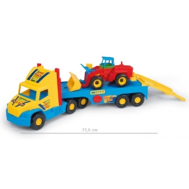 Super Truck Lora Transportowa  i Spychacz Wader 36520