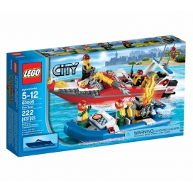 Klocki Lego City 60005  Łódź Strażacka