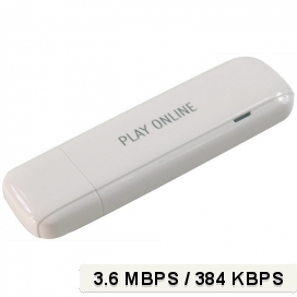 Modem Huawei E156g Micro SD biały logo Play Online