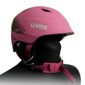 Kask narciarski - snowboardowy Uvex Airwing II Czarno-różowe XXS-XS