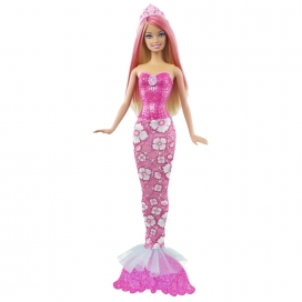 Lalka Barbie Syrenka ze Świata Fantazji X9452 X9453