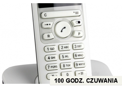 Telefon bezprzewodowy Swissvoice Avena 109 Biały 