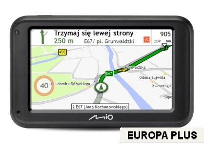 Nawigacja Mio Moov M410 Europa Plus