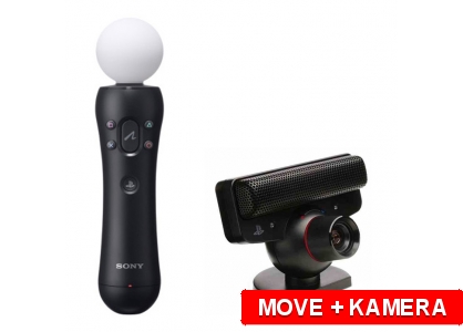 Sony PlayStation Move Kontroler  + Kamera Eye Toy do Ps3 