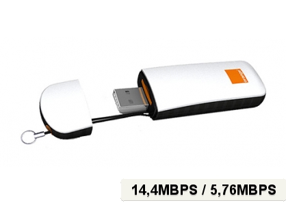 Modem Option iCON 505M Biały USB 14.4/5.76 Mbps