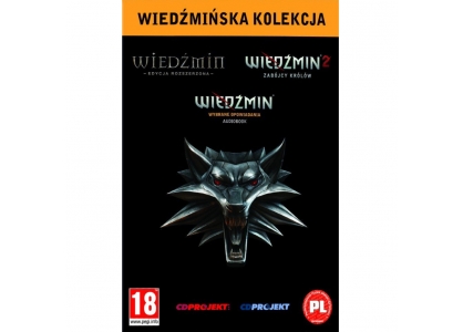 Gry PC Wiedźmińska Kolekcja (Wiedźmin 1 + 2 + opowiadania Sapkowskiego)