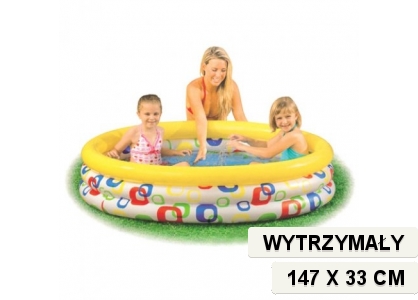 Basen dla Dzieci Intex 58439   3 pierścienie, 147 x 33 cm 