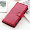 Etui XIAOMI REDMI NOTE 8T Portfel pokrowiec z klapką skórzane czerwone