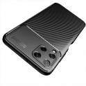 Etui SAMSUNG GALAXY A22 5G Pancerne Shockproof Carbon Fiber granatowe