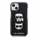 Oryginalne Etui IPHONE 13 MINI Karl Lagerfeld Hardcase Karl&Choupette Head czarne