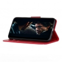 Etui XIAOMI REDMI NOTE 8T Portfel pokrowiec z klapką skórzane czerwone