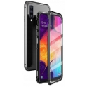 Etui SAMSUNG GALAXY S23 ULTRA Double Magnetic 360° Aluminium i Szkło Hartowane czarne