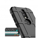 Wytrzymałe pancerne etui, pokrowiec Rugged Square NOKIA 4.2 czarne