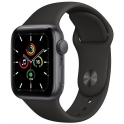 Smartwatch Apple Watch SE GPS 40mm Aluminium szary z czarnym paskiem Sport