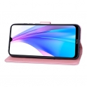 Etui XIAOMI REDMI NOTE 8T portfel z klapką Wallet Art różowe wzory